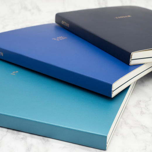 博物小馆 原创 | 海洋系列笔记本 蓝色 横线本 空白本 点阵本 七天内发货 商品图1