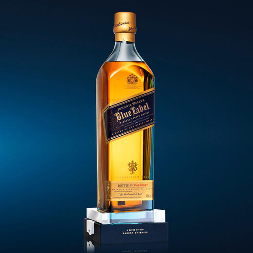 johnniewalker尊尼獲加藍牌藍方1750ml調配型威士忌進口洋酒