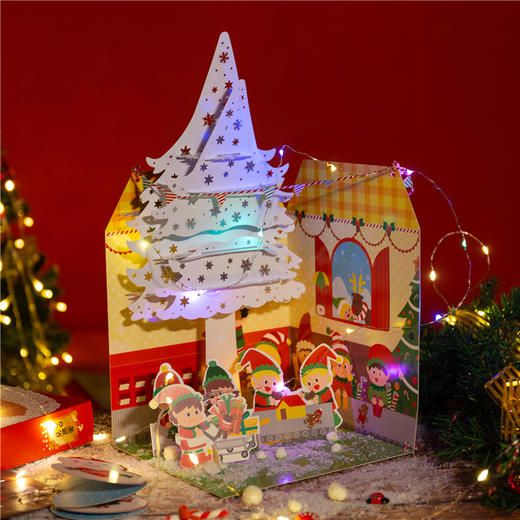 美可diy圣诞节礼盒幼儿手工材料幼儿园亲子自制圣诞套盒大礼物 商品图4