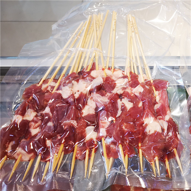 即将停售内蒙手工羊肉串净重5斤生肉串