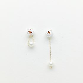 北京仓｜Selieu-Tsubomi-Pearl 耳环（三种戴法）［日本设计师］