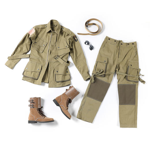 【二战美军】M42纯棉101空降师印象伞兵裤 商品图5