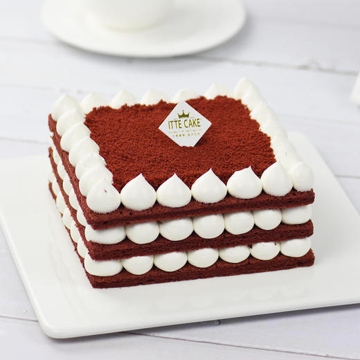【酸奶红丝绒】方形款    夹心水果蛋糕 商品图1