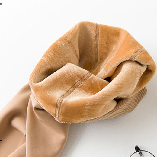 加绒加厚保暖裤  日系超柔水貂绒打底裤 商品图0