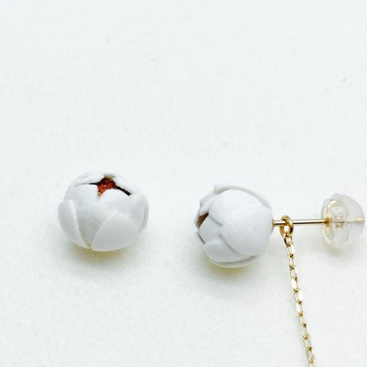 北京仓｜Selieu-Tsubomi-Pearl 耳环（三种戴法）［日本设计师］ 商品图4