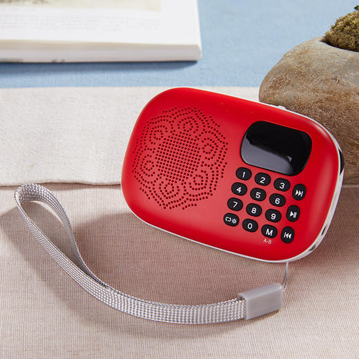 三宝丨福慧念佛机送长辈三款可选配布袋