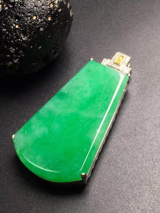 【12864】翡翠苹果绿大无事牌