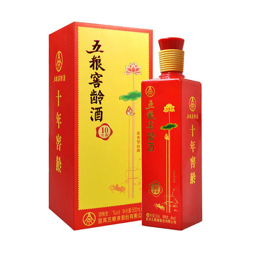 五粮窖龄 10窖龄 42度 500ml/瓶 商品图2