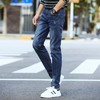 【服饰鞋包】男牛仔裤百搭修身秋季新款韩版潮流青年弹力直筒休闲长裤子男 商品缩略图2