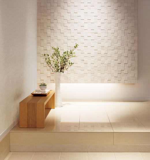 日本全进口棱影马赛克全进口健康壁材零能耗呼吸砖（每平方价格）室内装饰砖背景墙 商品图0