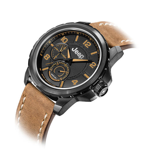 jeep吉普手表牧马人系列男士石英腕表jpw64602qy