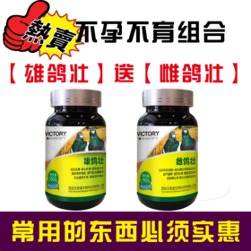 【雄鸽壮】送【雌鸽壮】种鸽不孕不育专治（汉诺威）