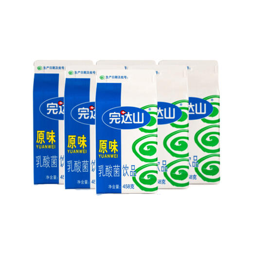 完达山 无糖乳酸菌饮料饮品 发酵乳常温458g*6盒