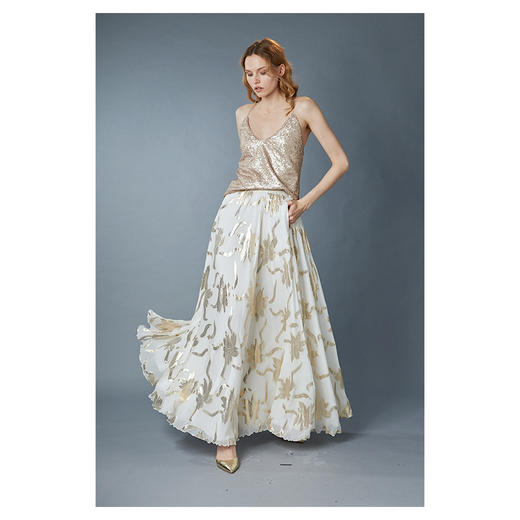 CG｜Sequin X-TOP [亮片交叉带上衣] 商品图1