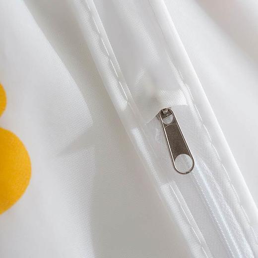 【 防尘防潮 轻松拿取】4-8件大容量 清新印花 柔软透气 立体挂衣袋衣物防尘套 商品图5