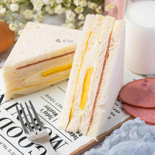 鲜奶三明治-巴氏鲜奶营养早餐，更营养孩子抢着吃！满60元包邮！（福州） 商品图1