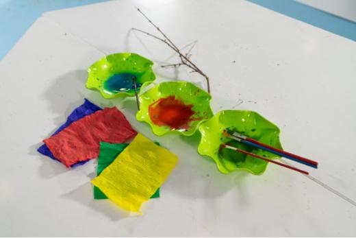 艺术类：彩绘树枝 商品图0