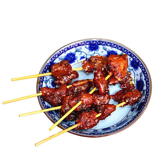 四川成都特产 豪仕乐鸡肉串 辣子鸡70g