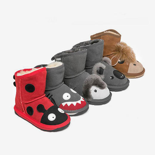 EVERUGG 儿童款动物系列雪地靴 商品图0