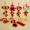 春节挂饰新年不织布鞭炮挂件幼儿园不织布手工创意材料包美可DIY 商品缩略图0