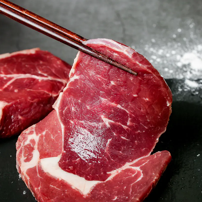 草原原切牛排组合 眼肉牛排150g/片*4 西冷牛排150g/片*4