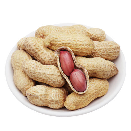 核桃味花生带壳水煮花生500g零食炒货批发