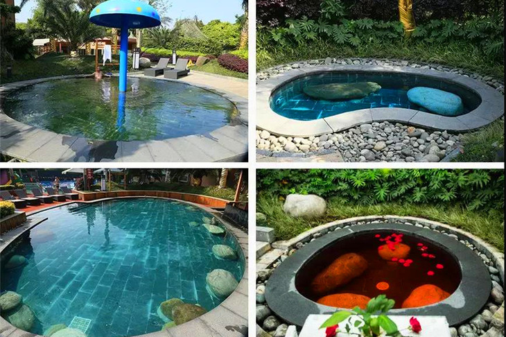 身心放松岷江新濠温泉坐落于岷江新濠酒店裙楼东侧属露天天然碳酸温泉