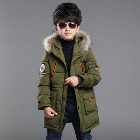 【男童棉衣】新款童棉袄新男童冬装中大童儿童休闲五角星棉衣童装