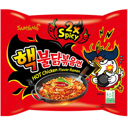 韩国三养特辣火鸡面140g袋