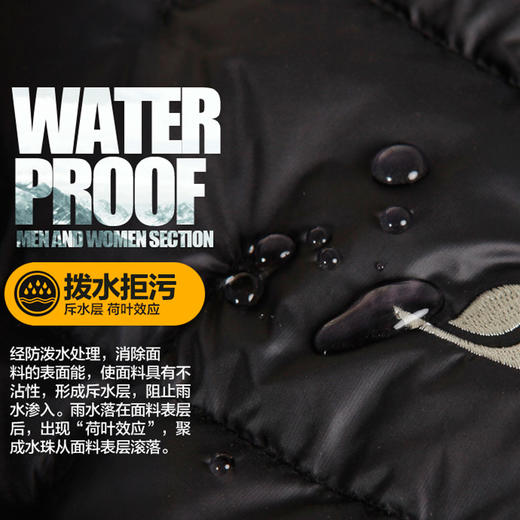 君羽 B52004 女装雪至加厚鹅绒长裤 保暖轻便可收纳 商品图2