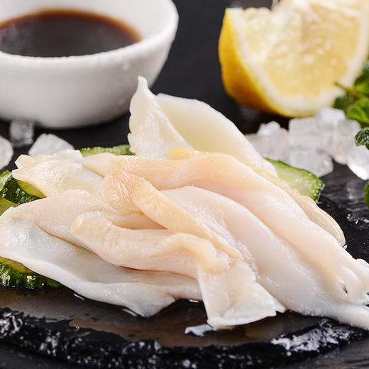 美加佳冷冻刺身俄罗斯海螺切片80g盒装