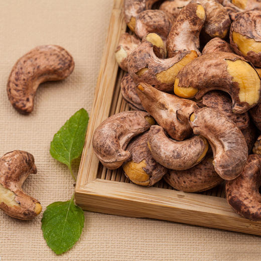 福财记紫皮腰果580g