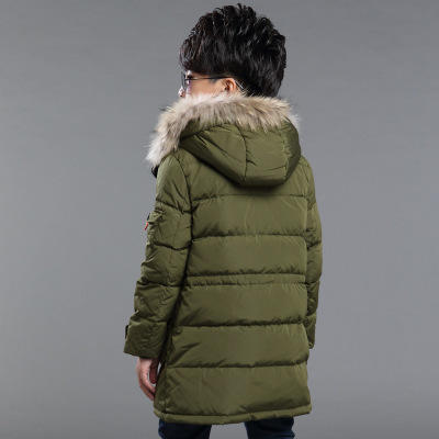 【男童棉衣】新款童棉袄新男童冬装中大童儿童休闲五角星棉衣童装 商品图1