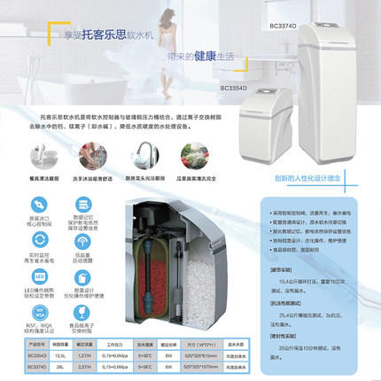 日本中央净水器家用全屋水系统 BC3374D自来水软水机家用净水机 商品图1