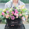 Flowerbene【花有独钟】私人订制炫彩手提花篮 商品缩略图0