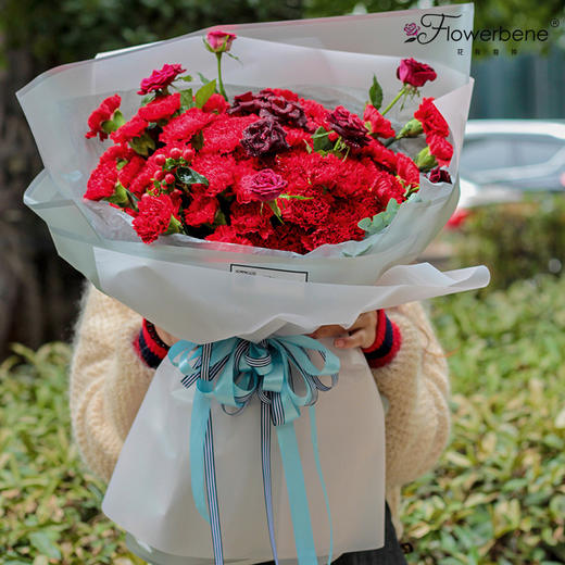 Flowerbene【花有独钟】私人定制鲜花花束 商品图0