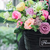 Flowerbene【花有独钟】私人订制炫彩手提花篮 商品缩略图2