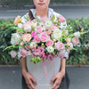 Flowerbene【花有独钟】私人订制鲜花抱抱桶花篮手提花篮 商品缩略图12