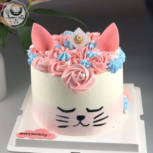 手绘猫咪蛋糕 商品图0