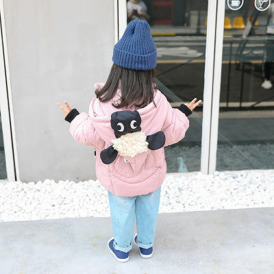 【童装】秋冬季新款儿童羽绒棉服外套加厚蝙蝠袖男女童装服衣宝宝棉服 商品图6