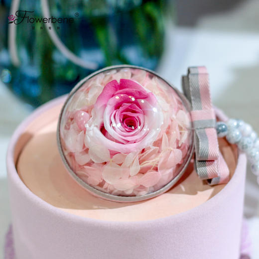 永生花系列车挂貂毛兔 商品图4