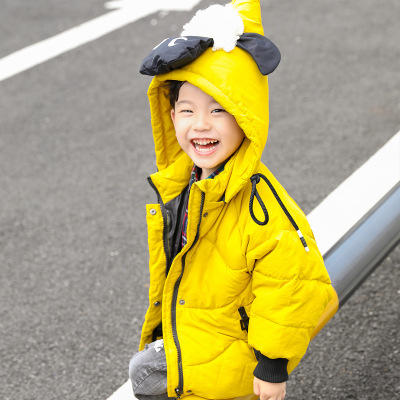 【童装】秋冬季新款儿童羽绒棉服外套加厚蝙蝠袖男女童装服衣宝宝棉服 商品图4