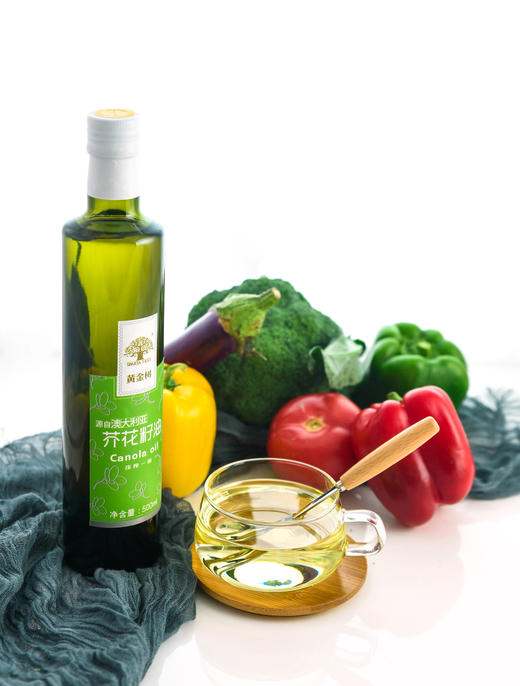 黄金树 芥花籽油 500ml 商品图0