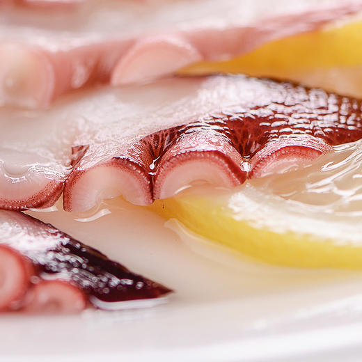 美加佳冷冻章鱼切片90g八爪足切片即食刺身寿司料理鱿鱼足刺身