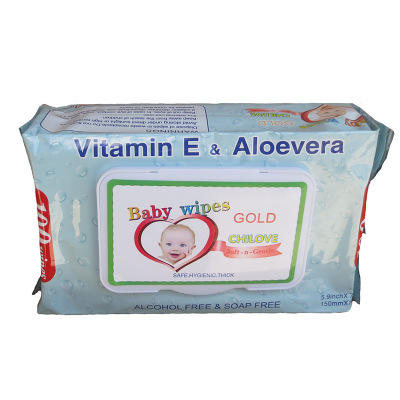 【湿巾】chilove 婴儿湿纸巾带盖无香湿巾6包 商品图1