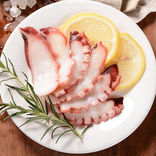 美加佳冷冻章鱼切片90g八爪足切片即食刺身寿司料理鱿鱼足刺身