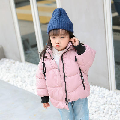 【童装】秋冬季新款儿童羽绒棉服外套加厚蝙蝠袖男女童装服衣宝宝棉服 商品图0