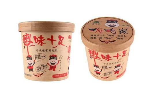 【方便】网红嗨吃家酸辣粉 方便速食海吃家红薯粉丝138g/盒 商品图1