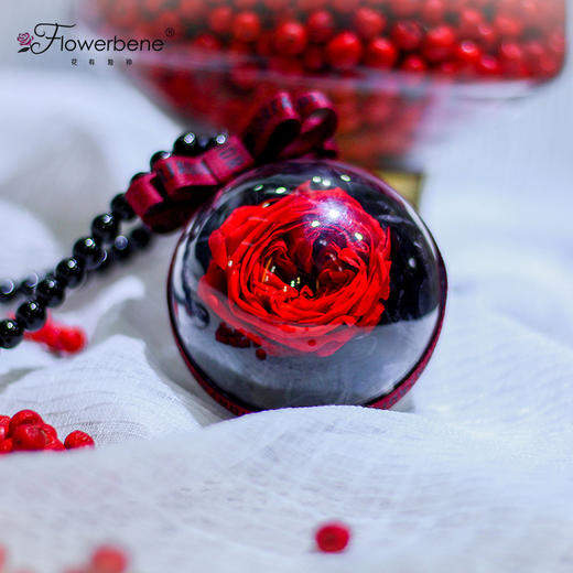 永生花系列车挂貂毛兔 商品图0