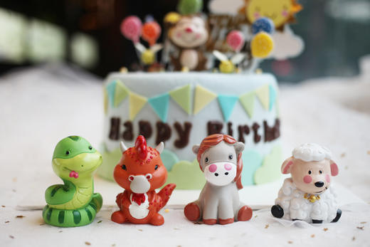 卡通主题款 十二生肖 男孩女孩造型蛋糕 商品图2